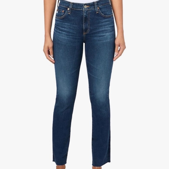 Ag Adriano Goldschmied Denim - AG The Mari High Rise Straight Ankle Jeans